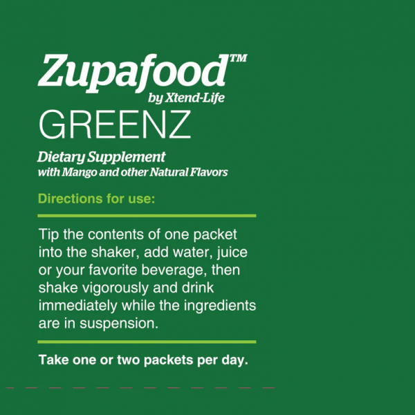 siêu thực phẩm xanh Zupafood GREENZ Xtend Life 3