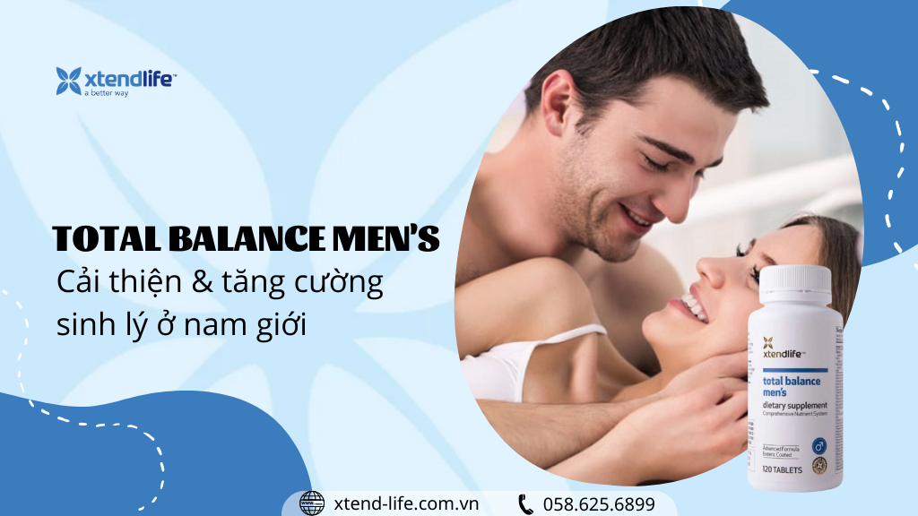 Xtend-Life Total Balance Men's: Cải thiện và tăng cường sinh lý ở nam giới