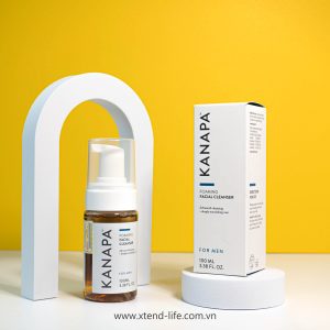 Sữa rửa mặt nam giới Kanapa Foaming Facial Cleanser For Men 100ml 4