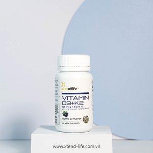 Viên uống Vitamin D3 + K2 Xtend-Life (60 viên) 1
