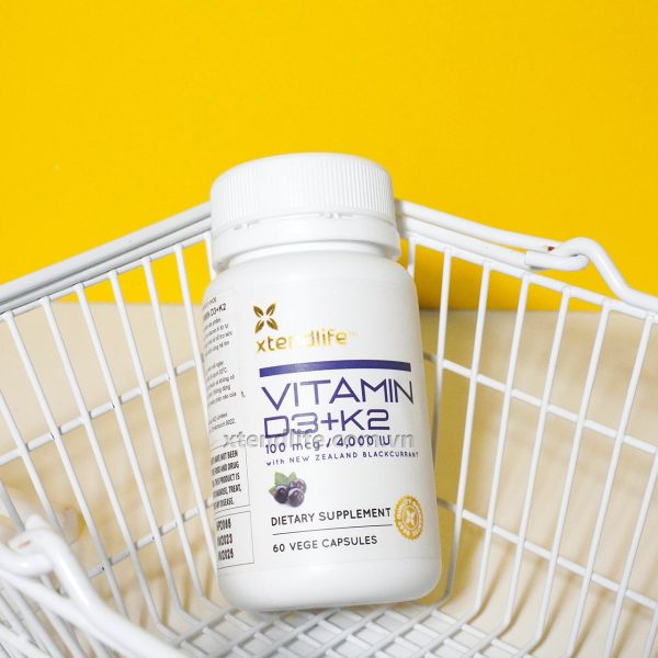 Bộ đôi viên uống tăng chiều cao Xtend-Life: Viên tăng cường mật độ xương Bone Support và Viên uống Vitamin D3 K2