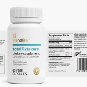 Viên uống bổ trợ sức khỏe gan toàn diện Xtend-Life Total Liver Care
