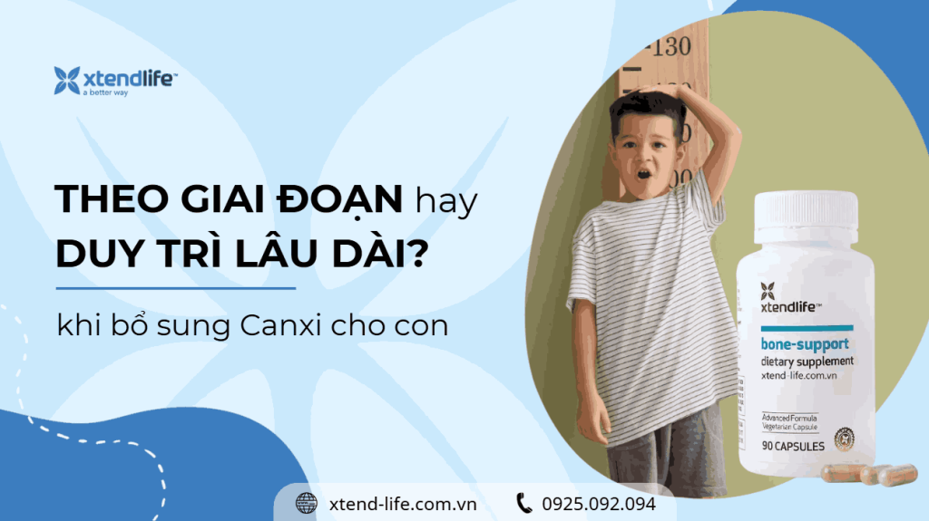 Bổ sung Canxi cho con: Nên uống theo giai đoạn hay duy trì lâu dài?1