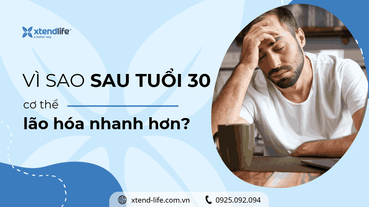 Vì sao cơ thể lão hóa nhanh hơn sau tuổi 30?1