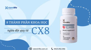 8 thành phần khoa học tạo nên giải pháp ngừa đột quỵ từ Xtend-Life CX8