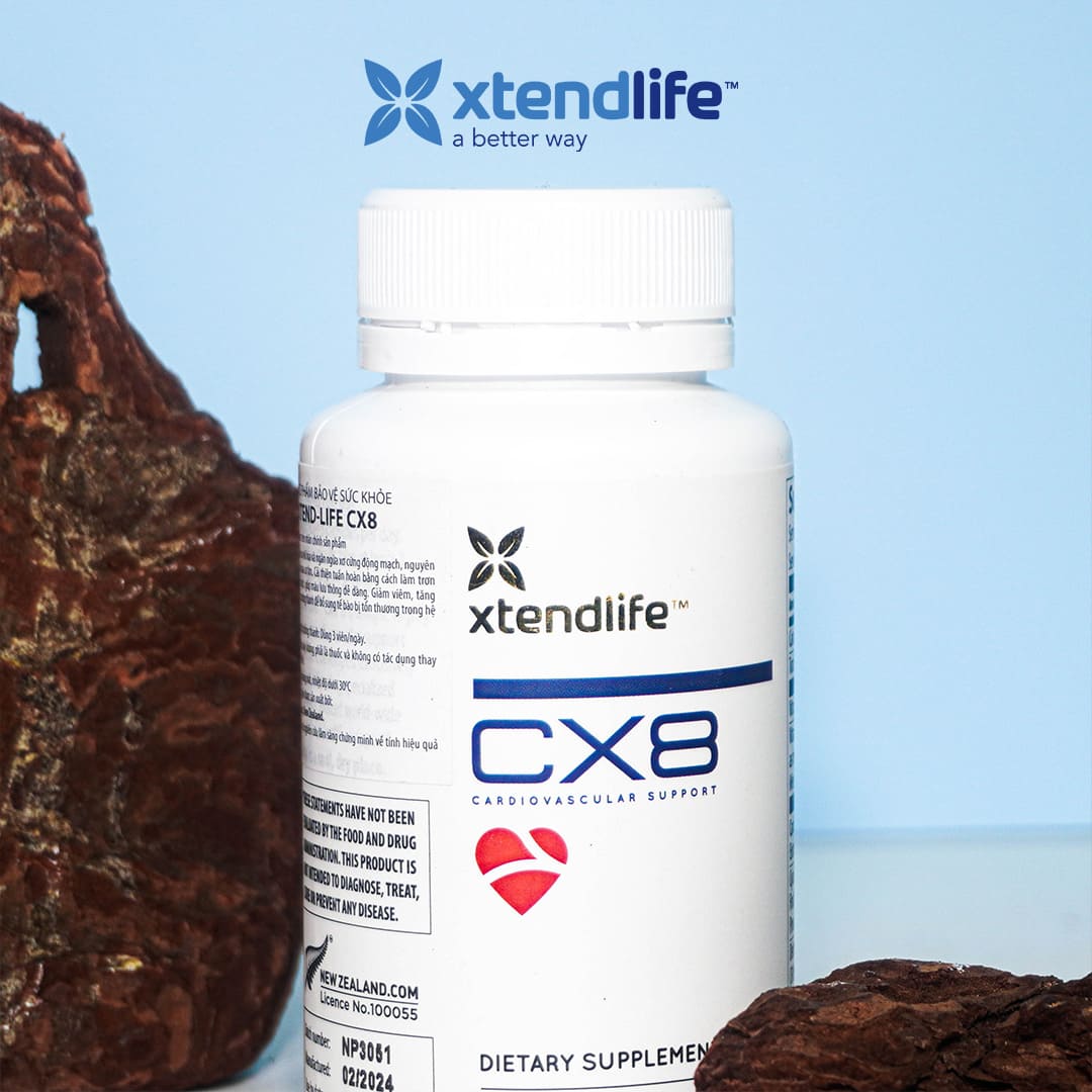 8 thành phần khoa học tạo nên giải pháp ngừa đột quỵ từ Xtend-Life CX8