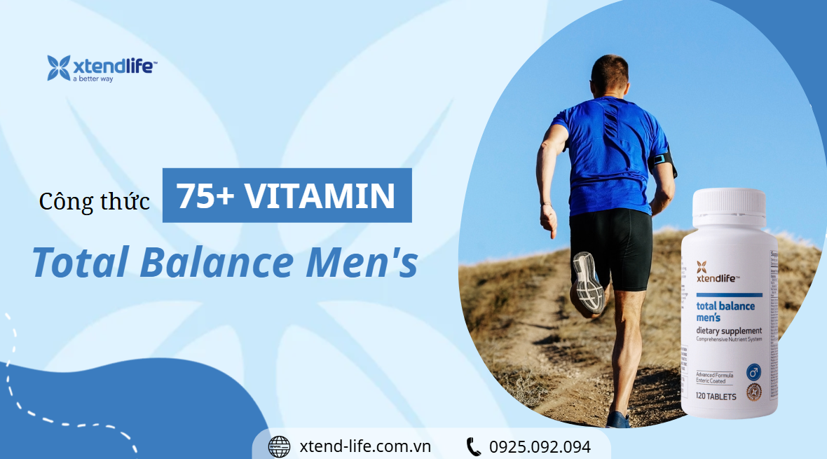 Giải mã công thức 75+ vitamin của Xtend-Life Total Balance Men's